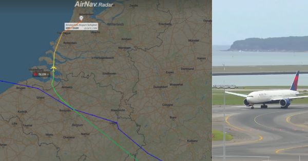 delta dl139 venice atlanta diversion amsterdam